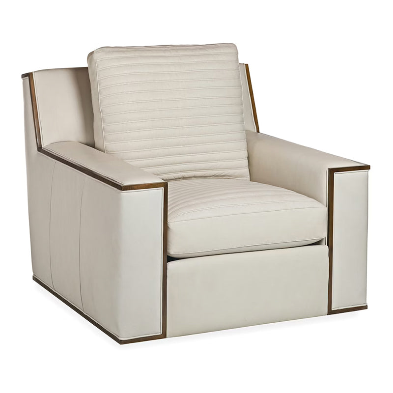 Emerson Channel Quilted Swivel Chair