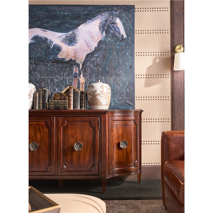 Charleston - Four-Door Buffet - Dark Brown