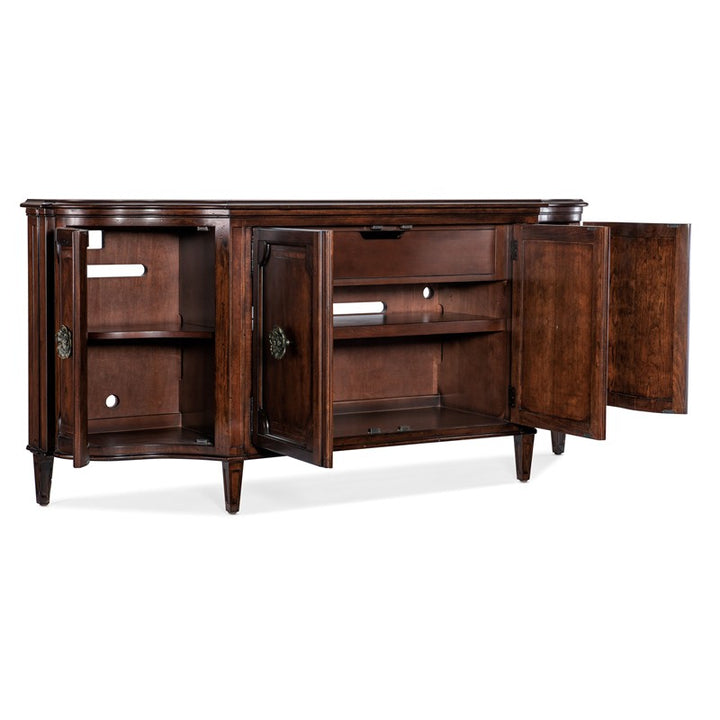 Charleston - Four-Door Buffet - Dark Brown