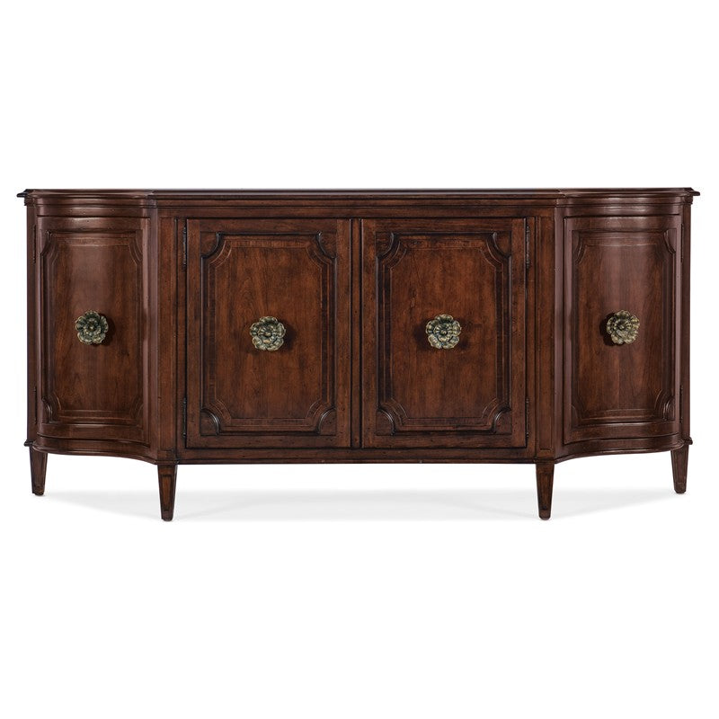 Charleston - Four-Door Buffet - Dark Brown