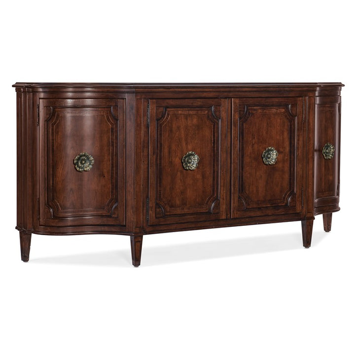 Charleston - Four-Door Buffet - Dark Brown