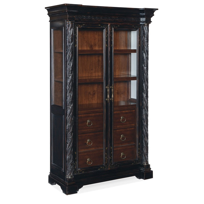 Charleston - Display Cabinet - Black