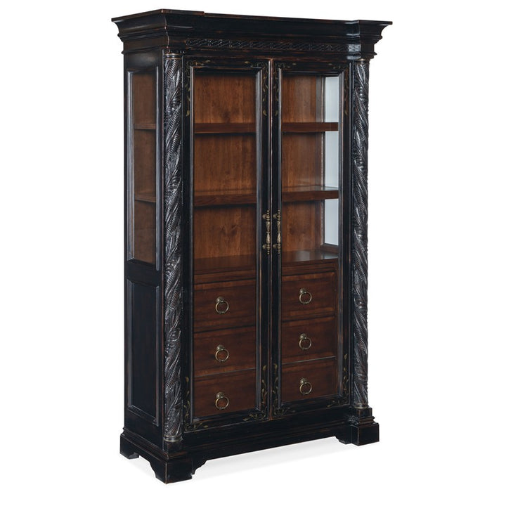 Charleston - Display Cabinet - Black