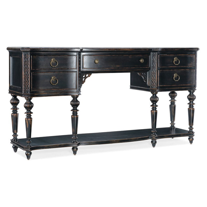 Charleston - Five-Drawer Server - Black