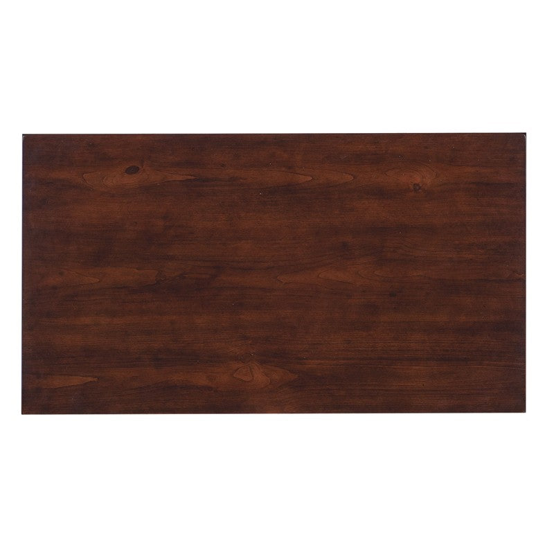 Charleston - Three-Drawer Metal Nightstand - Dark Brown