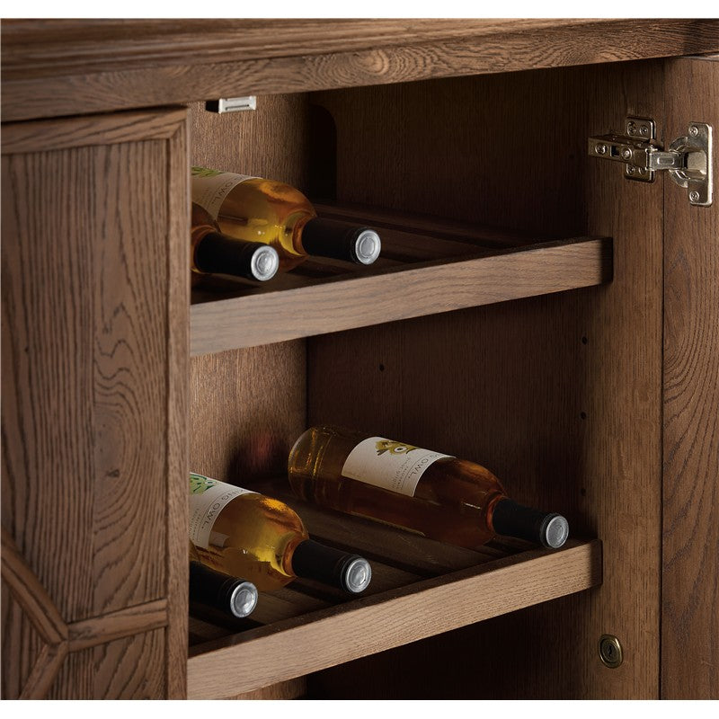 Driftwood - Entertainment Credenza - Medium Wood