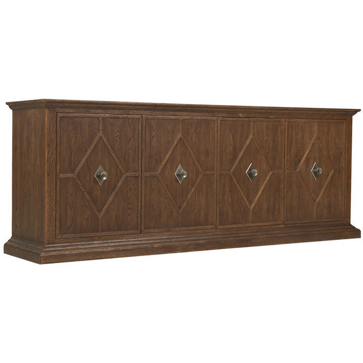Driftwood - Entertainment Credenza - Medium Wood