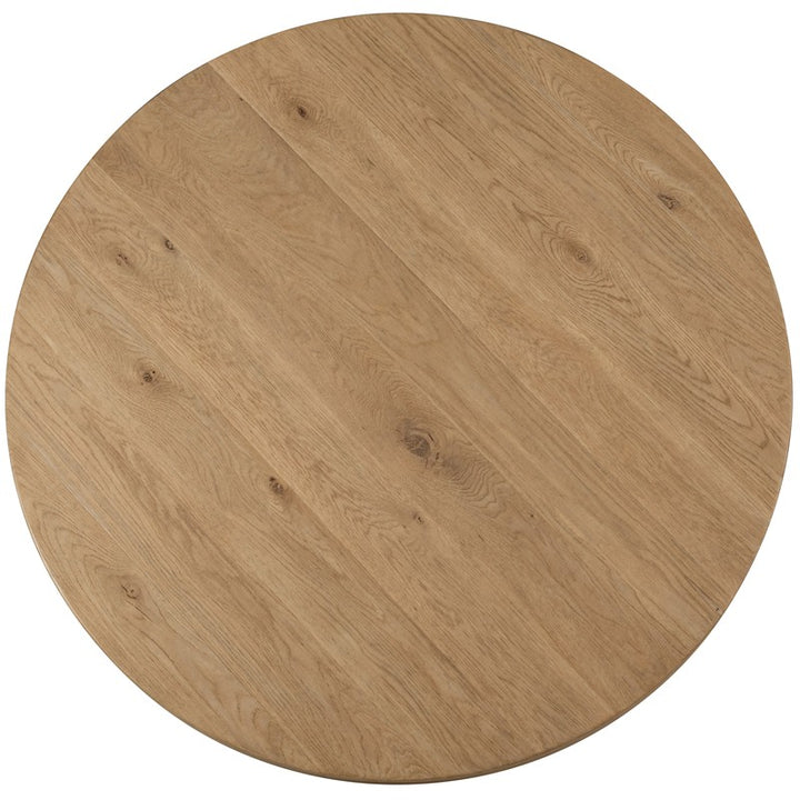 Driftwood - 60" Round Dining Table - Buckboard