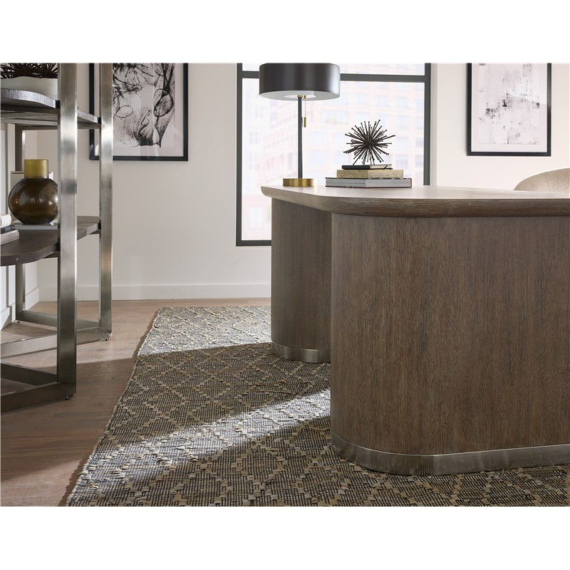 Modern Mood - Executive Desk - Dark Brown