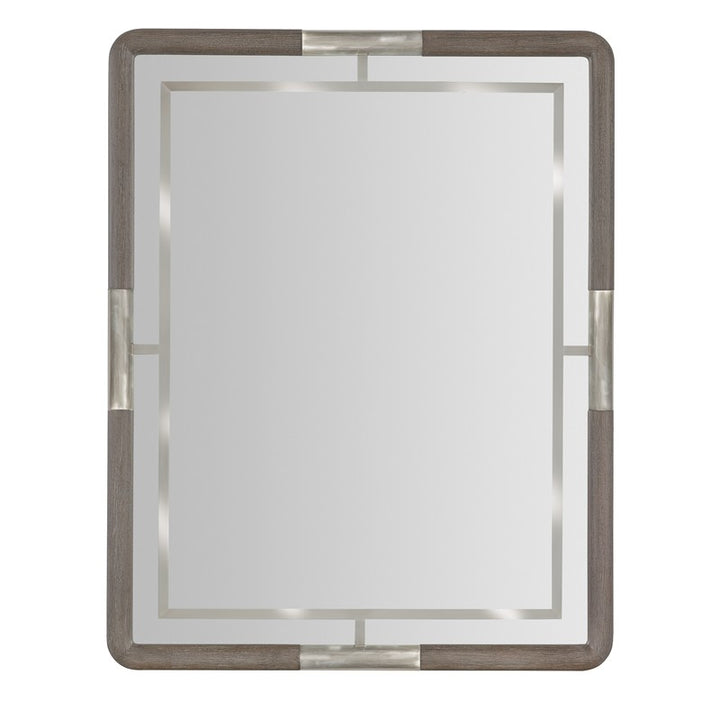 Modern Mood - Landscape Mirror - Dark Brown