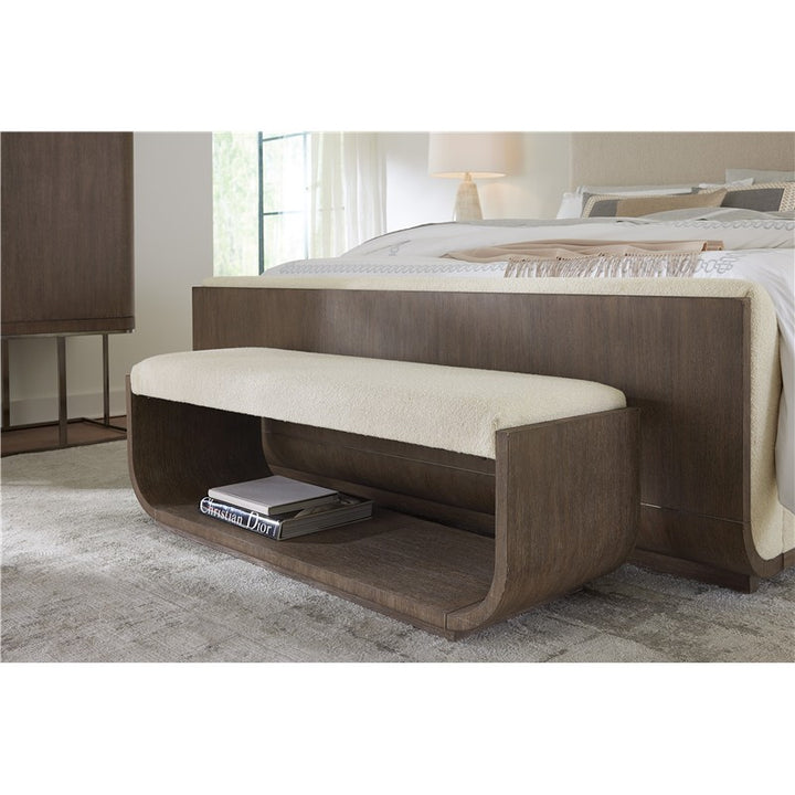 Modern Mood - Bed Bench - Dark Brown