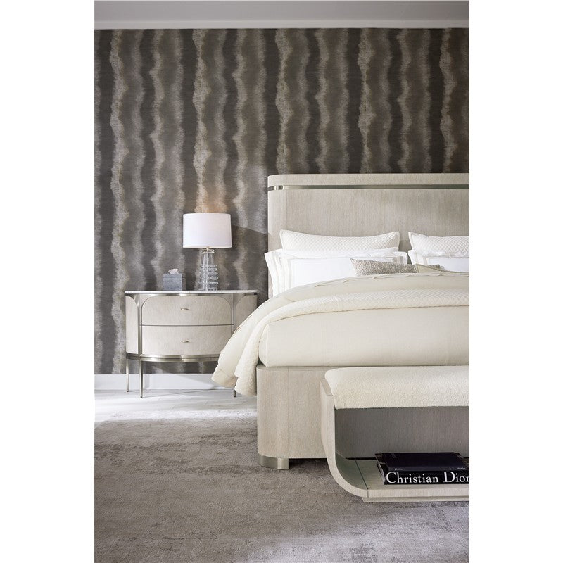 Modern Mood - Queen Panel Bed - Beige