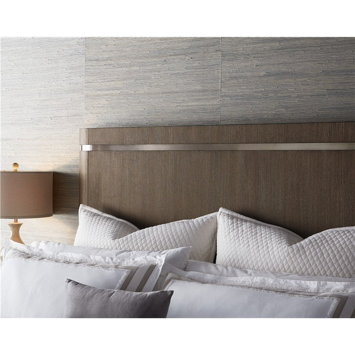Modern Mood - Queen Panel Bed - Dark Brown