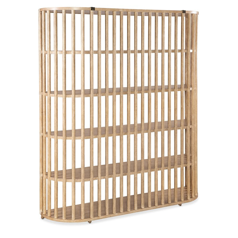 Retreat - Slatted Bookcase - Beige
