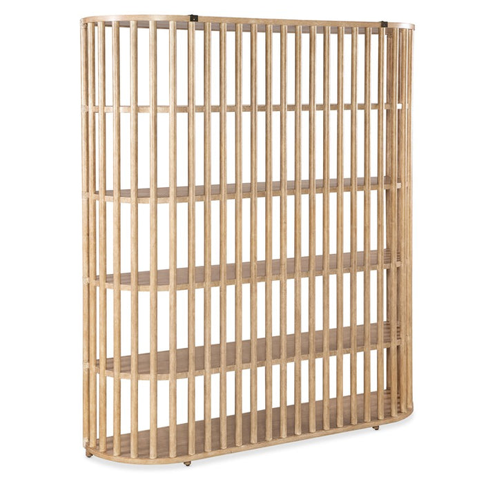 Retreat - Slatted Bookcase - Beige