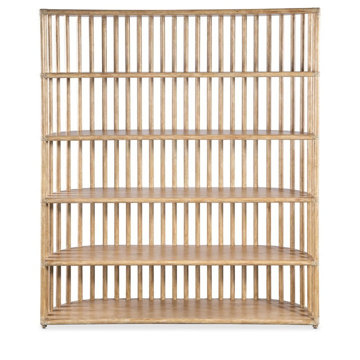 Retreat - Slatted Bookcase - Beige
