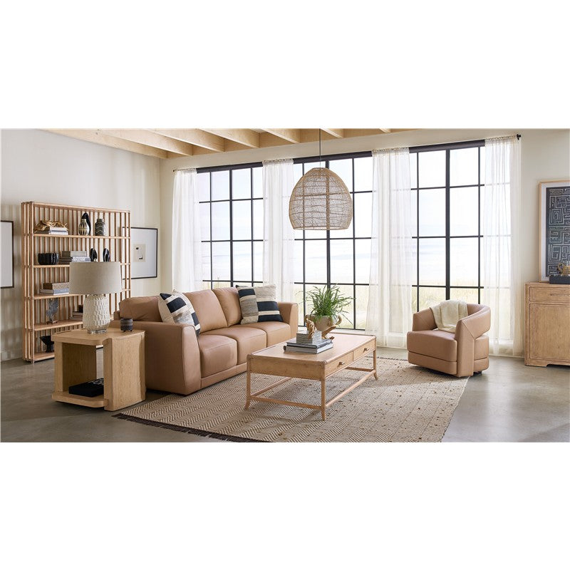 Retreat - Slatted Bookcase - Beige