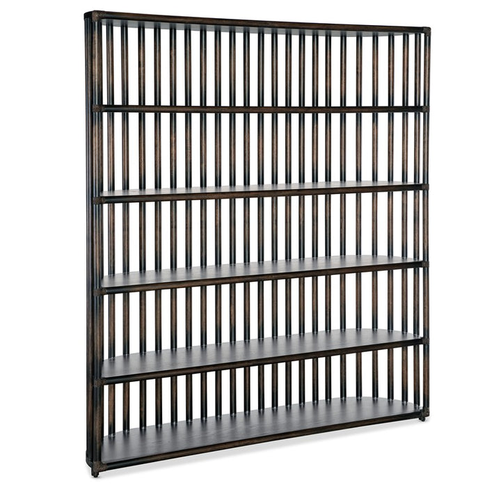 Retreat - Slatted Bookcase - Black