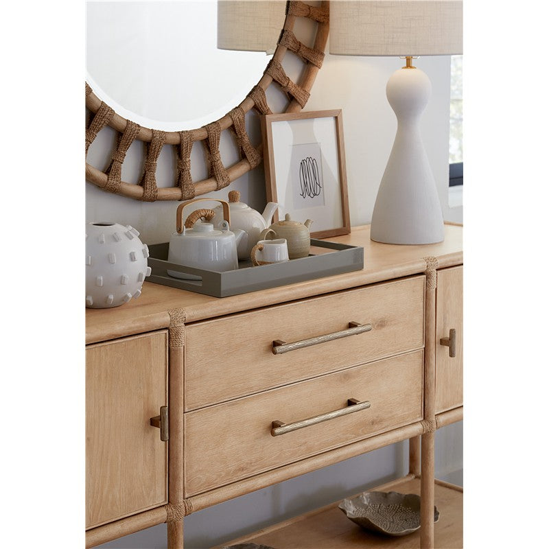 Retreat - Pole Rattan Sideboard - Beige