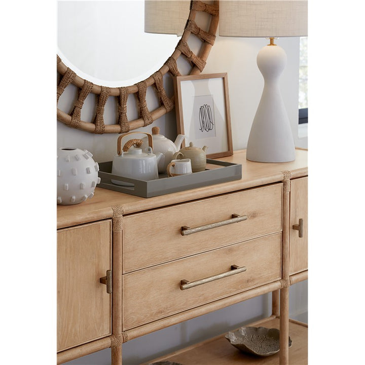 Retreat - Pole Rattan Sideboard - Beige