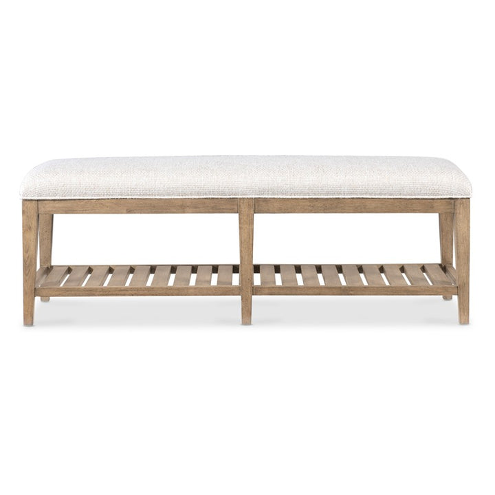 Vineyard Row - Bed Bench - Beige