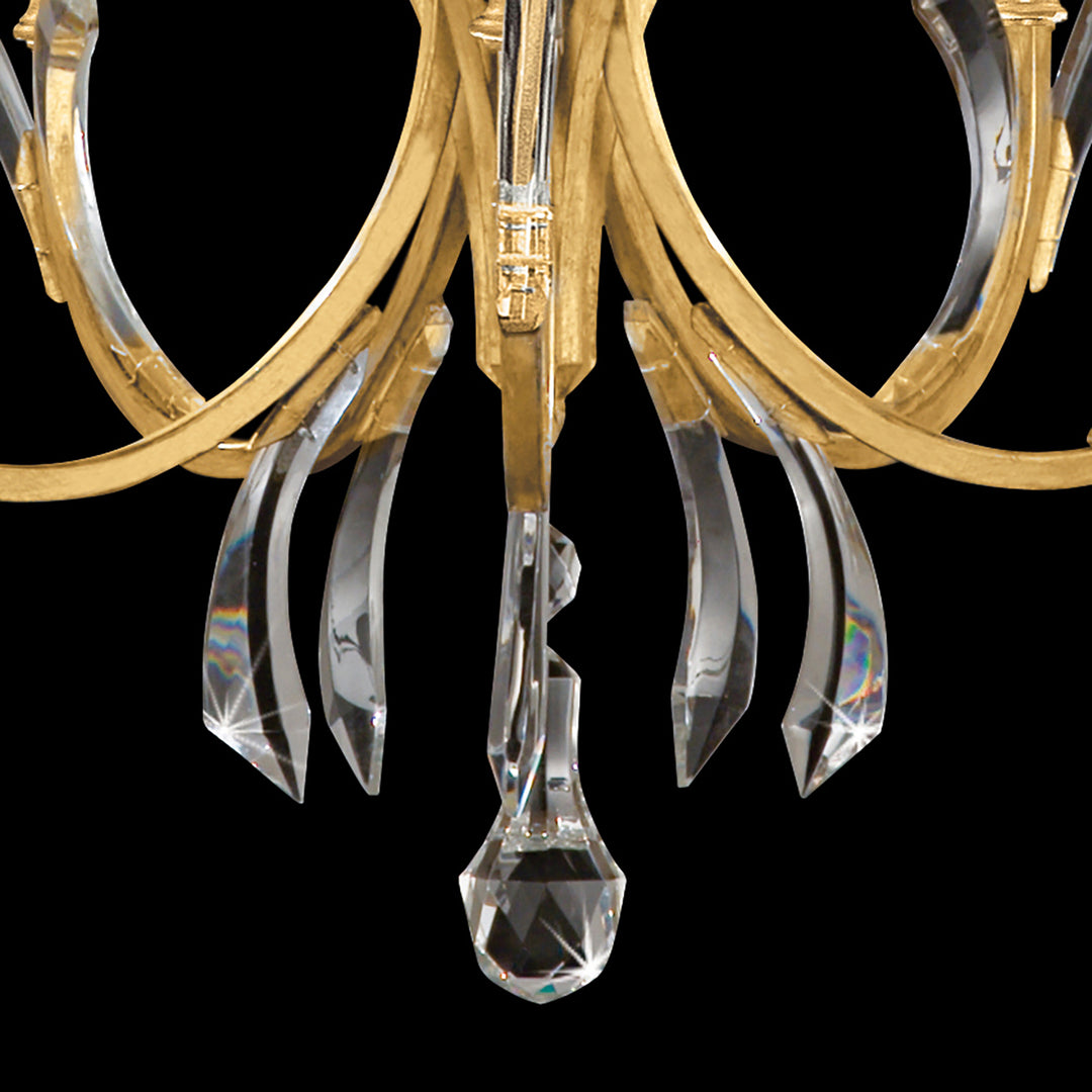 Beveled Arcs 36" Round Chandelier