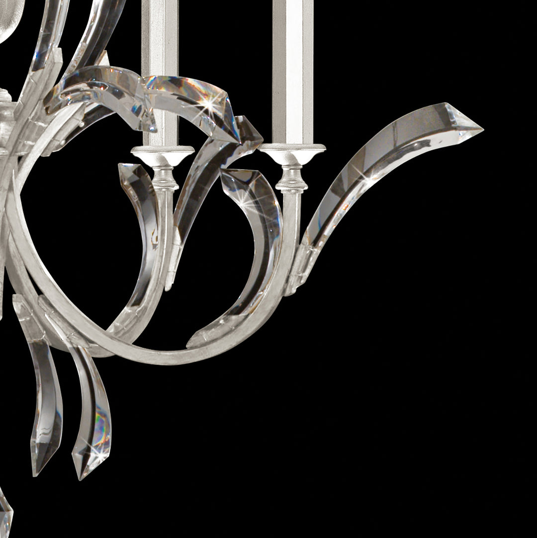 Beveled Arcs 36" Round Chandelier