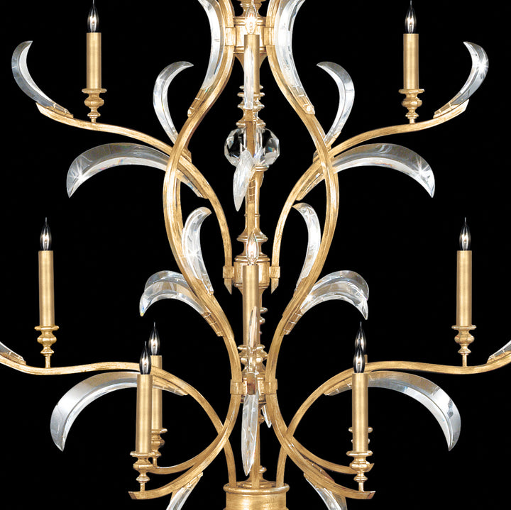 Beveled Arcs 48" Round Chandelier