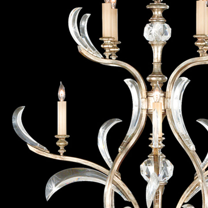Beveled Arcs 48" Round Chandelier
