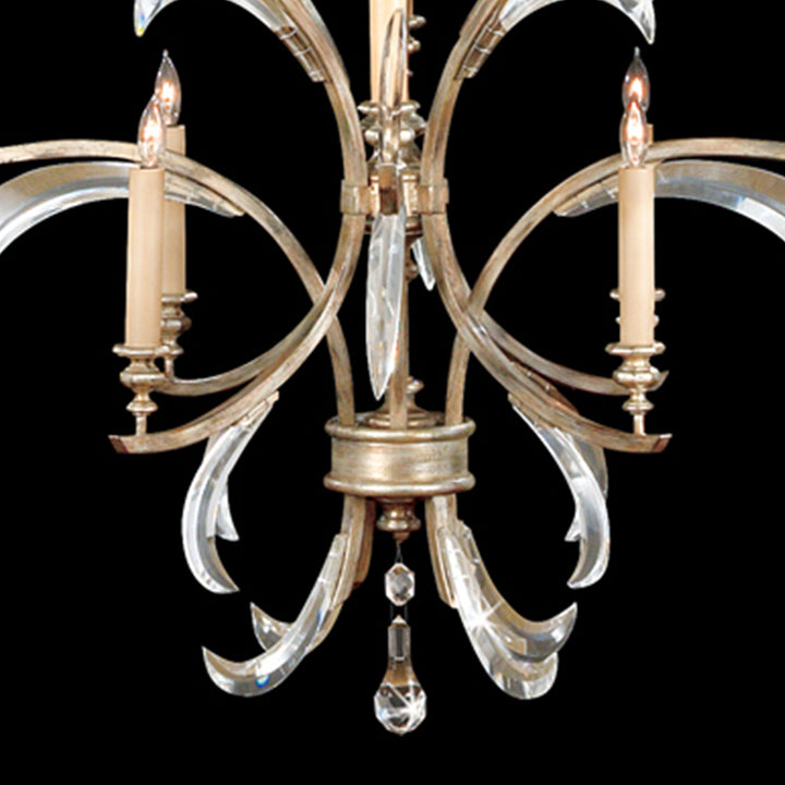 Beveled Arcs 48" Round Chandelier