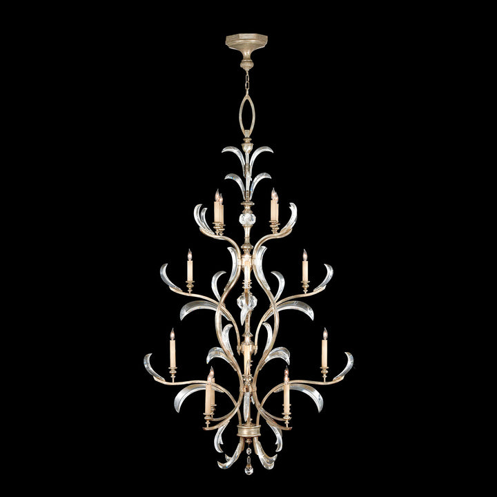 Beveled Arcs 48" Round Chandelier