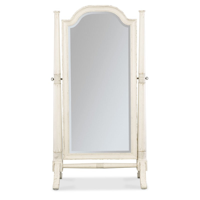 Americana - Floor Mirror - White