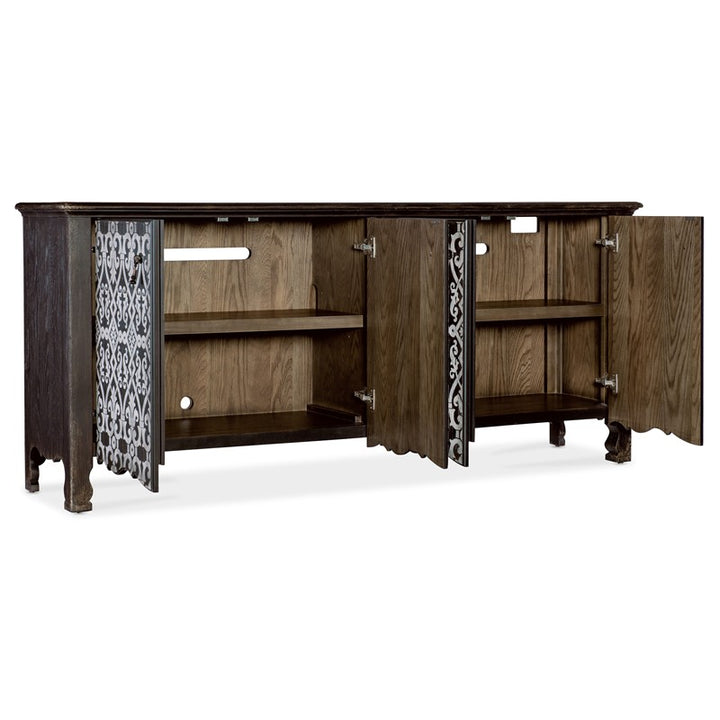 Americana - Entertainment Credenza - Dark Brown