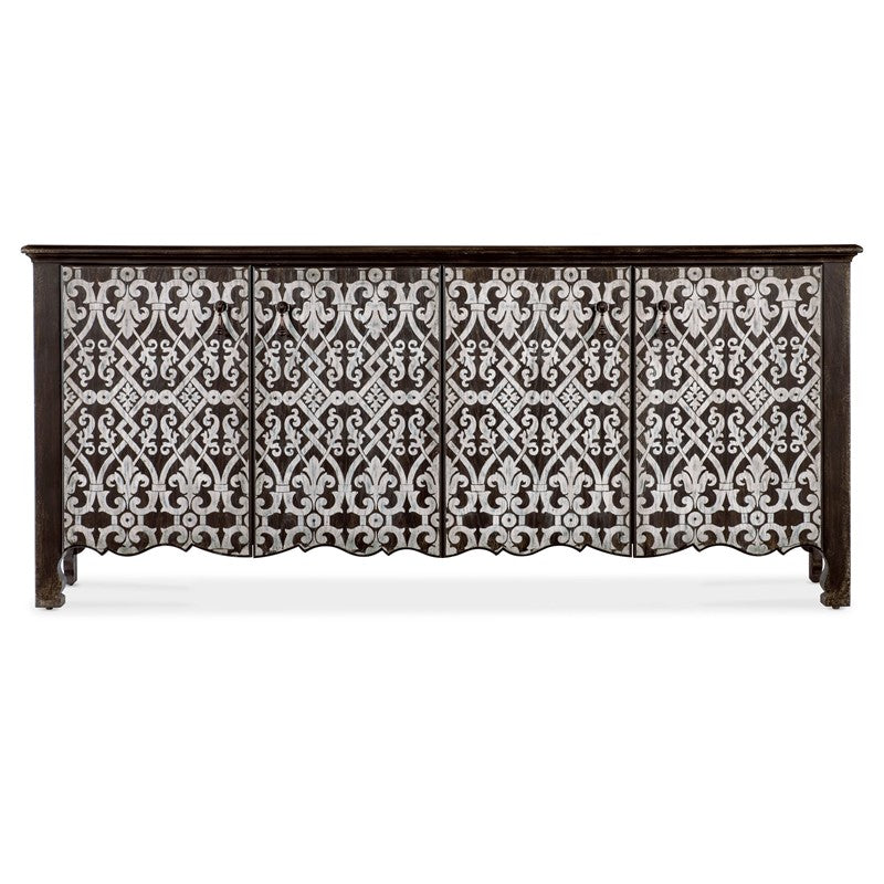 Americana - Entertainment Credenza - Dark Brown