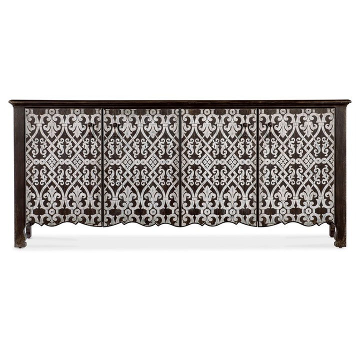 Americana - Entertainment Credenza - Dark Brown
