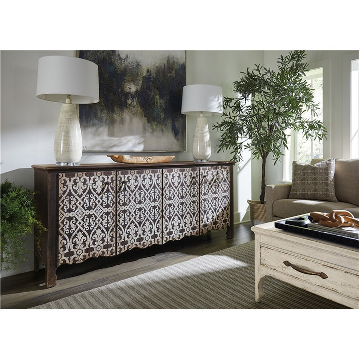Americana - Entertainment Credenza - Dark Brown