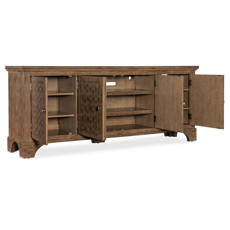 Americana - Entertainment Credenza - Light Brown