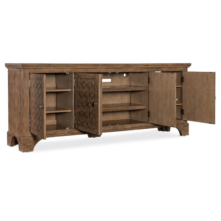 Americana - Entertainment Credenza - Light Brown