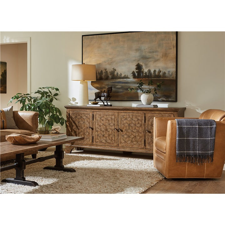 Americana - Entertainment Credenza - Light Brown