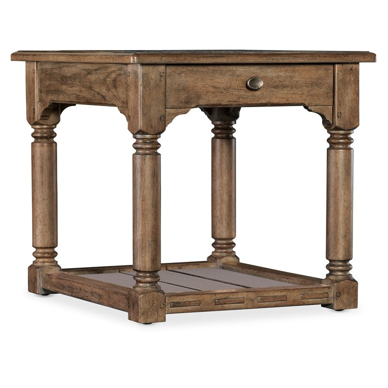 Americana - End Table - Light Brown
