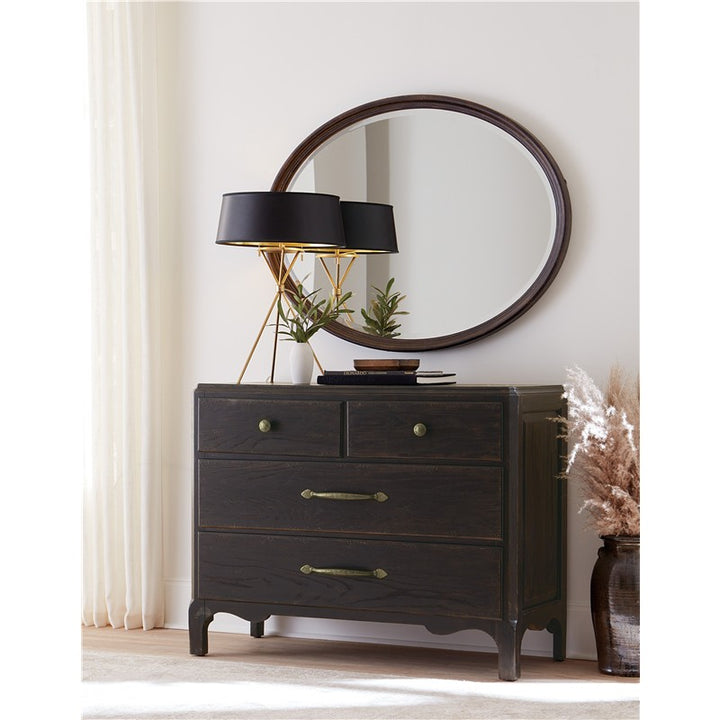 Americana - Oval Mirror - Dark Gray