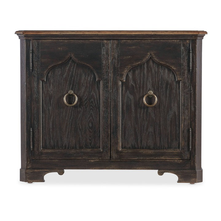 Americana - Two-Door Nightstand - Dark Brown