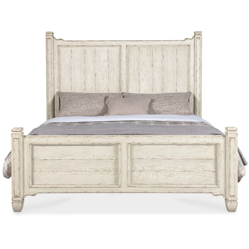 Americana - Queen Panel Bed - White
