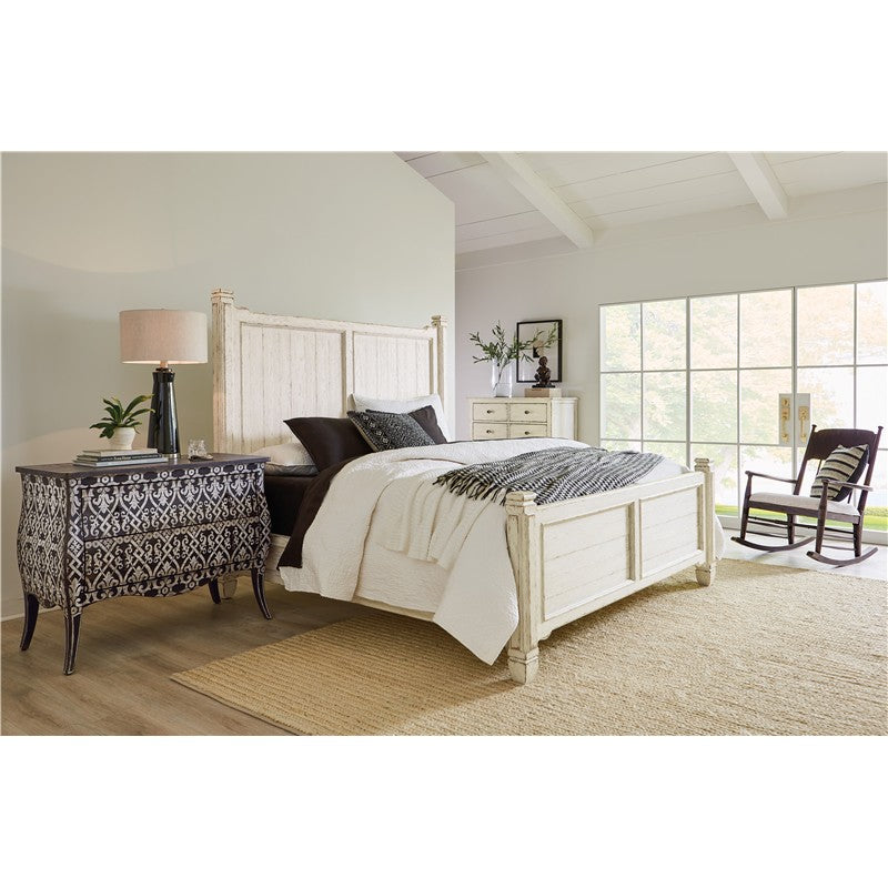 Americana - King Panel Bed - White