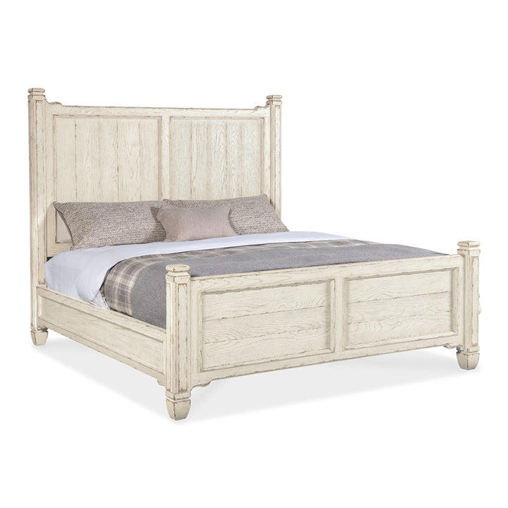 Americana - King Panel Bed - White