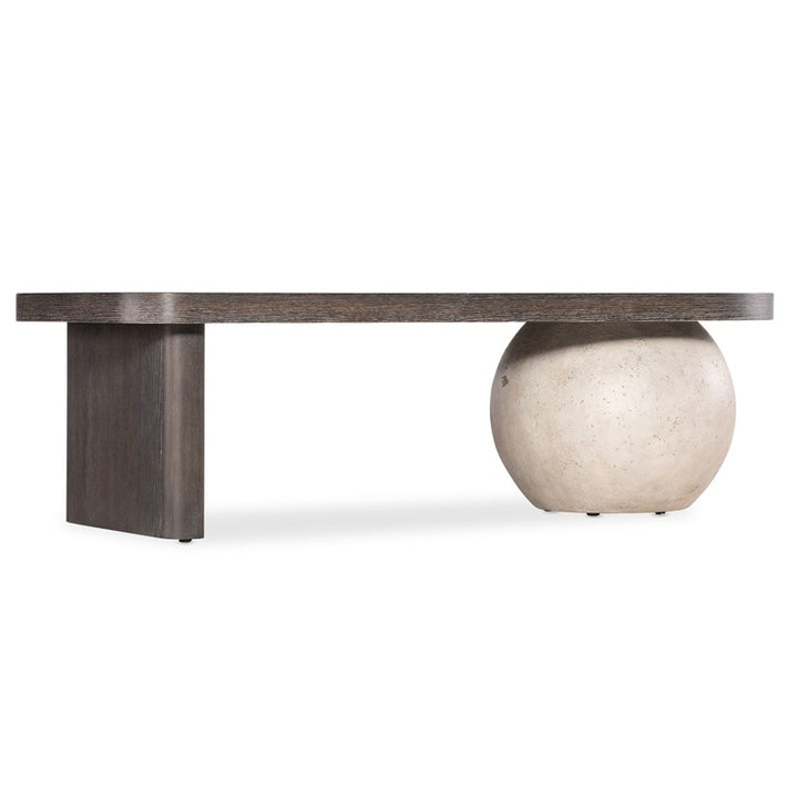 Commerce And Market - Gibbons Cocktail Bench - Dark Gray