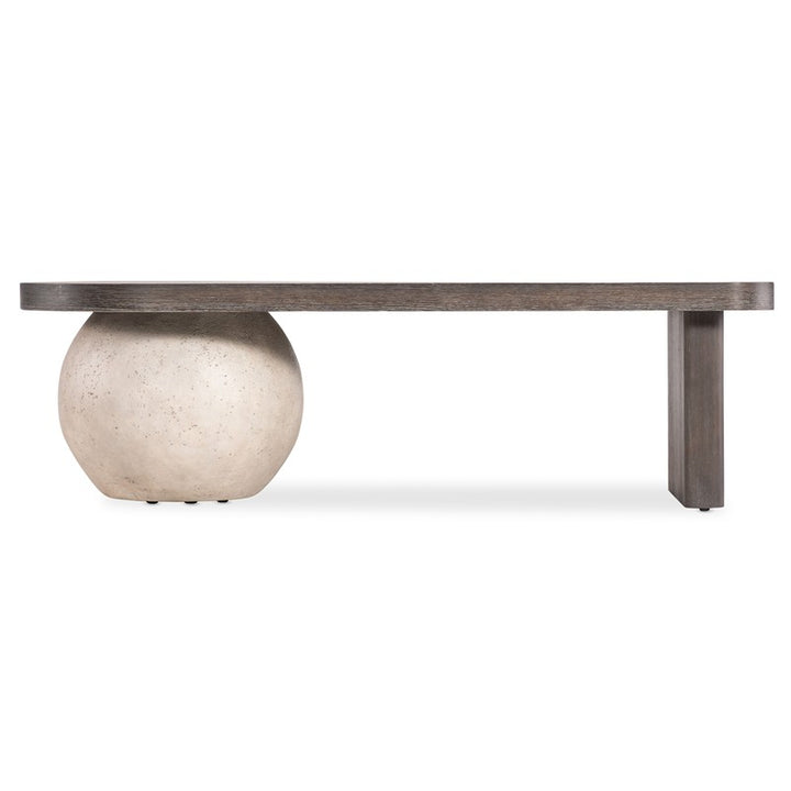Commerce And Market - Gibbons Cocktail Bench - Dark Gray