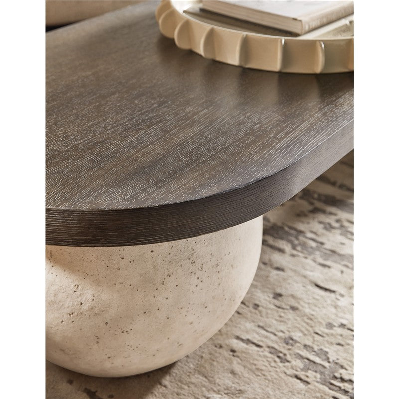 Commerce And Market - Gibbons Cocktail Bench - Dark Gray