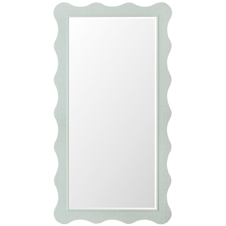 Commerce And Market - Waverly Leaner Mirror - Blue