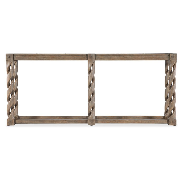 Commerce And Market - Jack O'bein Long Skinny Console - Light Brown